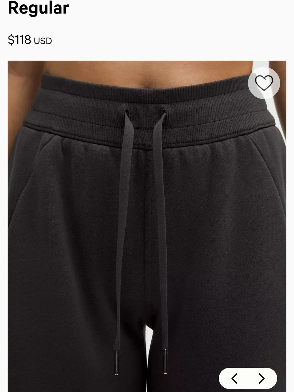 lululemon athletica Wide-Leg Drawstring Pants - Black